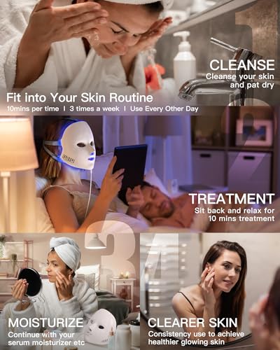 LED Face Mask Light Therapy