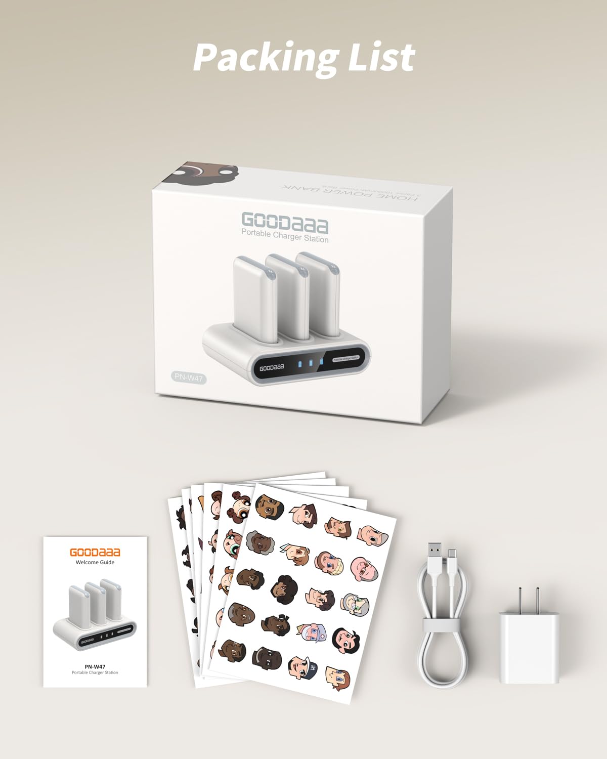 Charging Station + Portable Power Banks