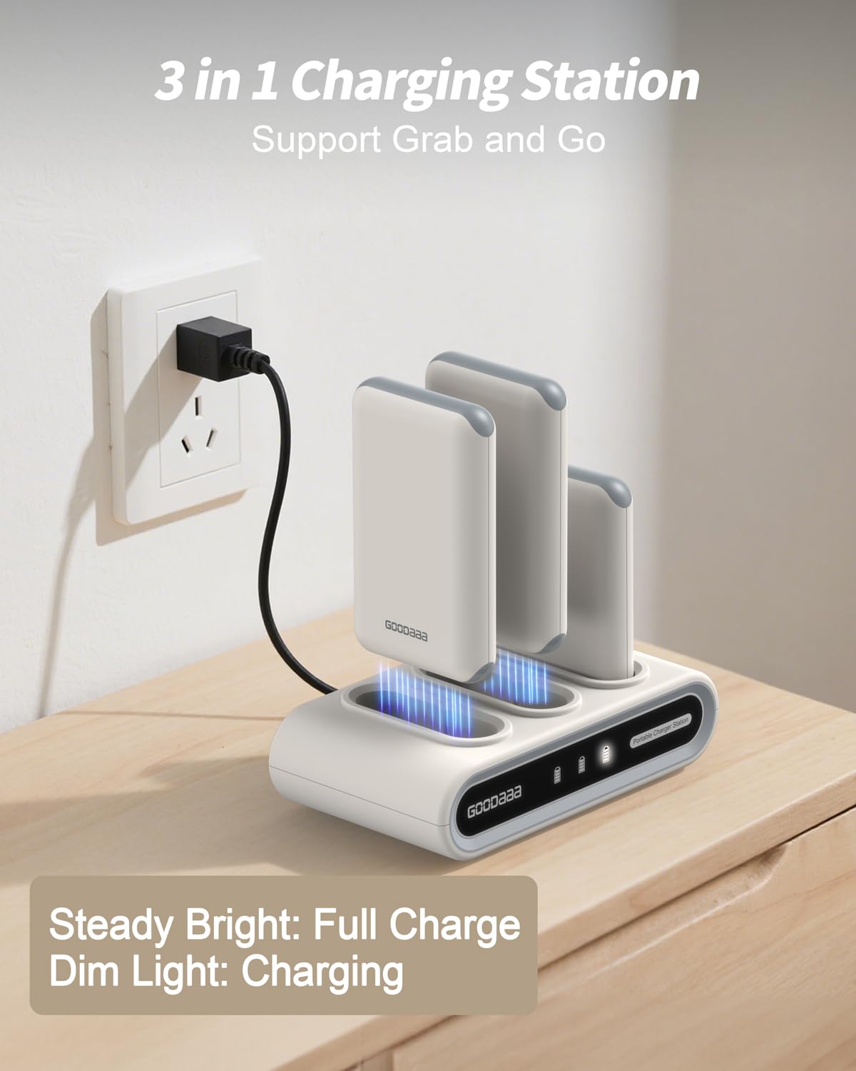 Charging Station + Portable Power Banks