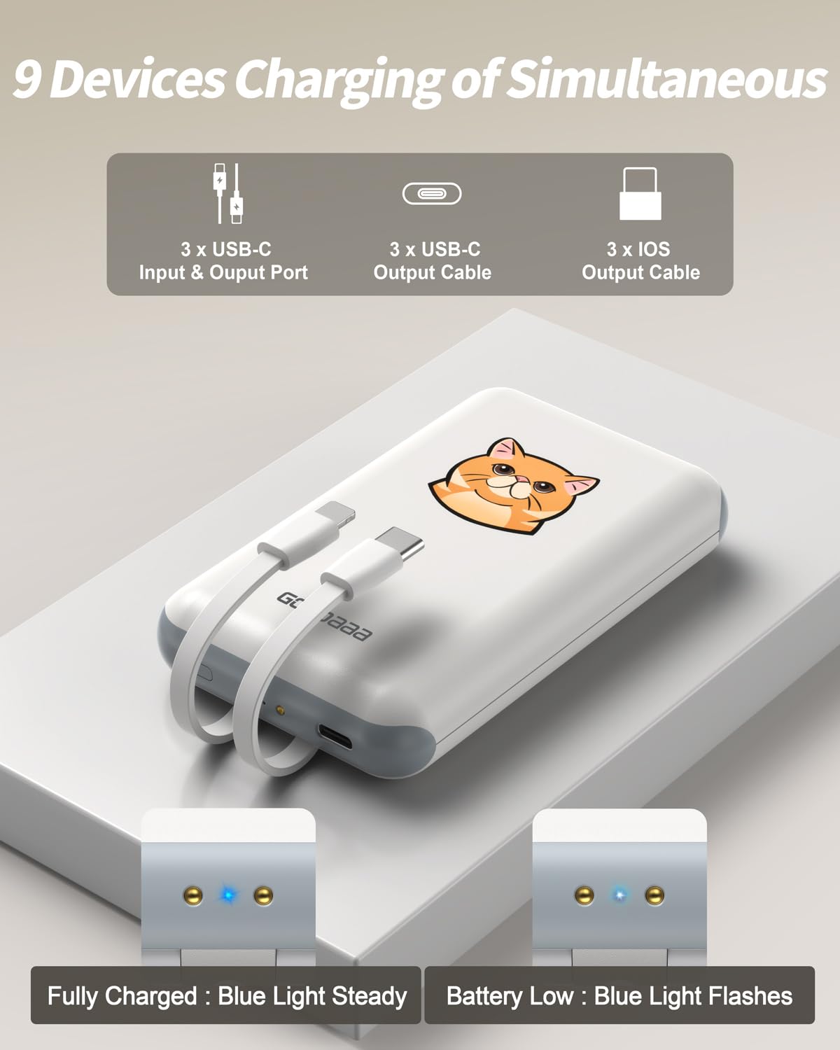 Charging Station + Portable Power Banks