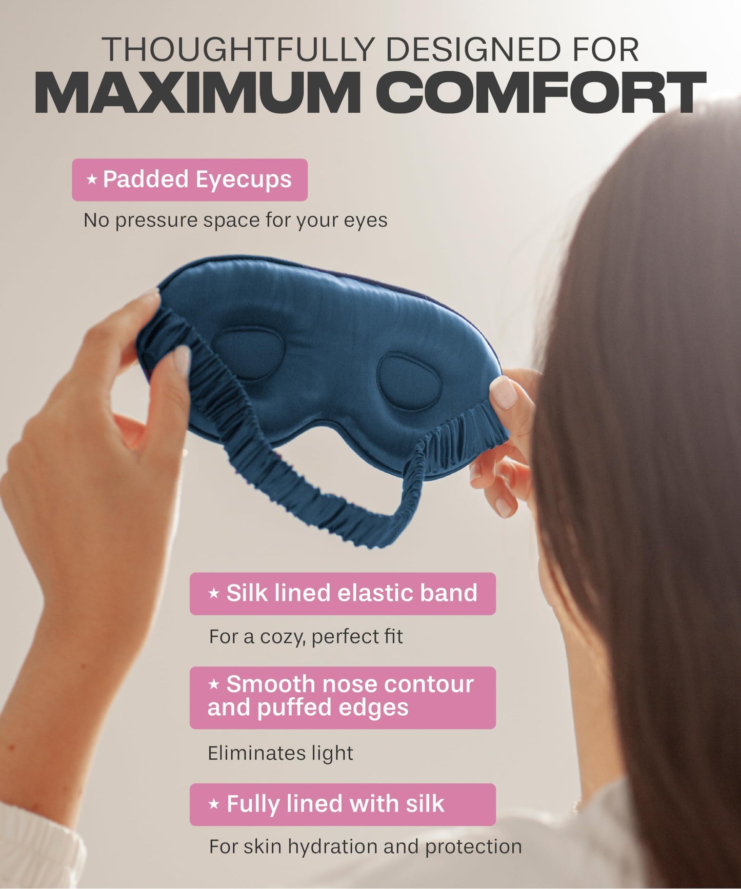 Silk Sleep Mask | Cloud-Like Comfort