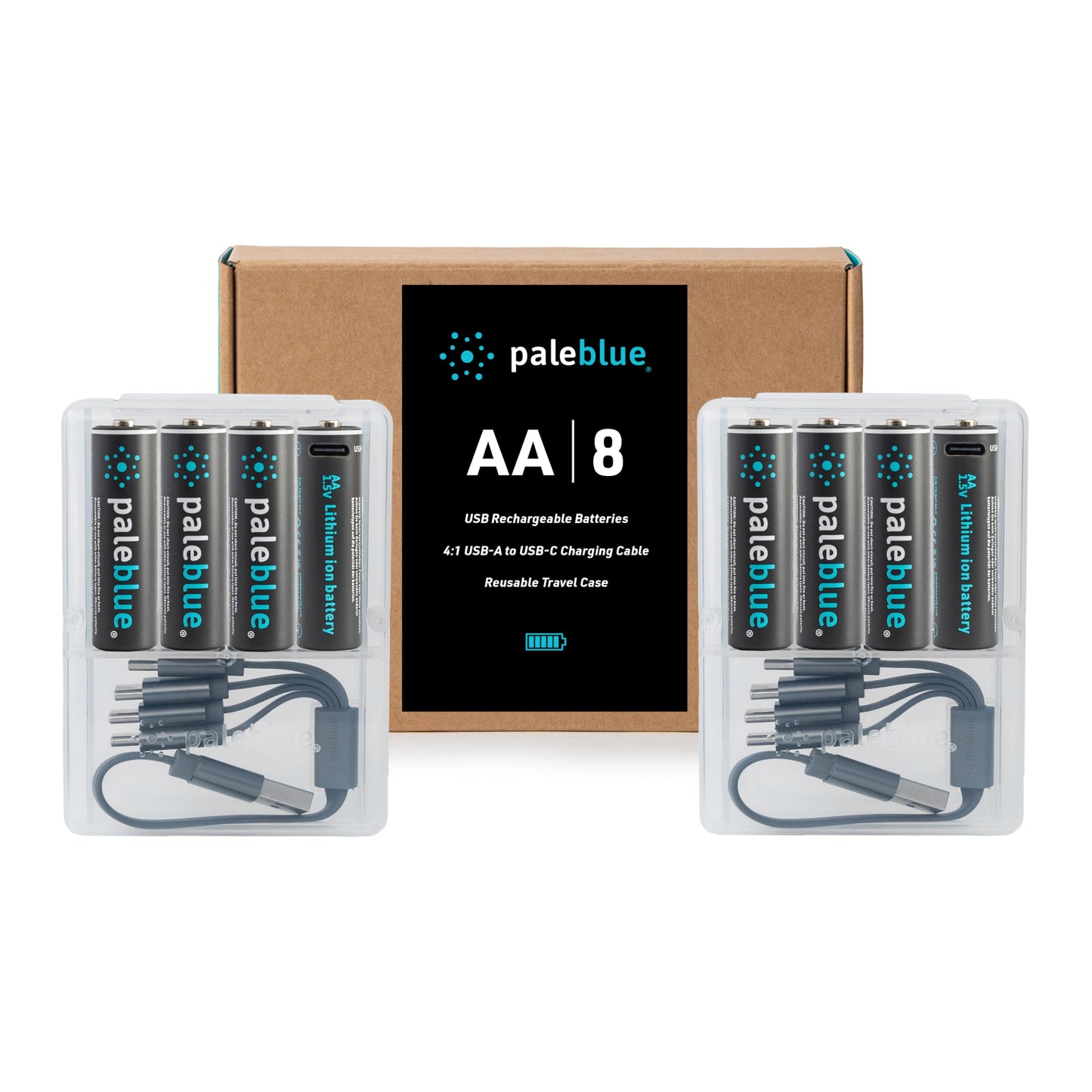 Paleblue USB Rechargeable Batteries