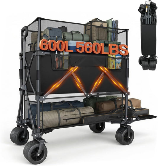 Double Decker Wagon, Lower Level Great for EZ-UPs