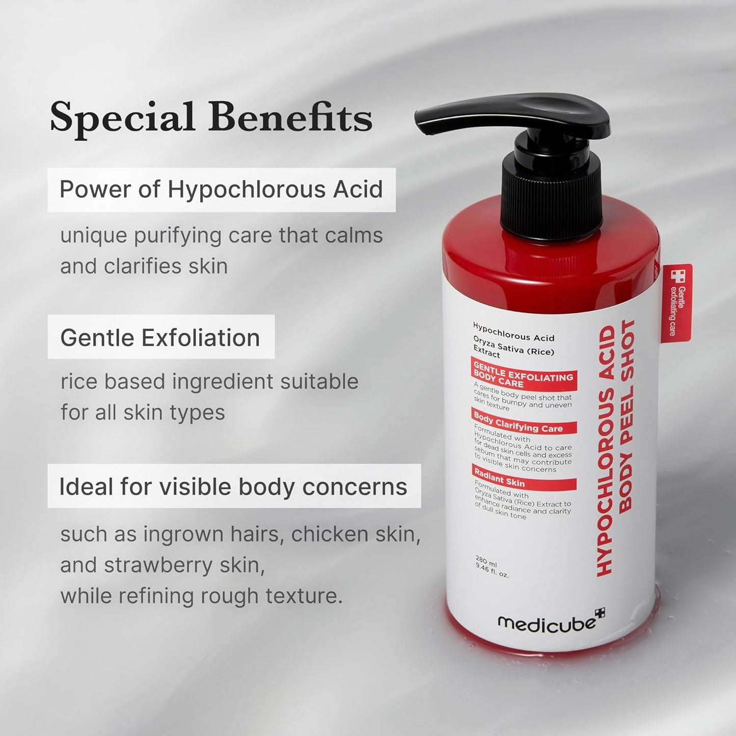 medicube Peel Shot Duo for Face & Body