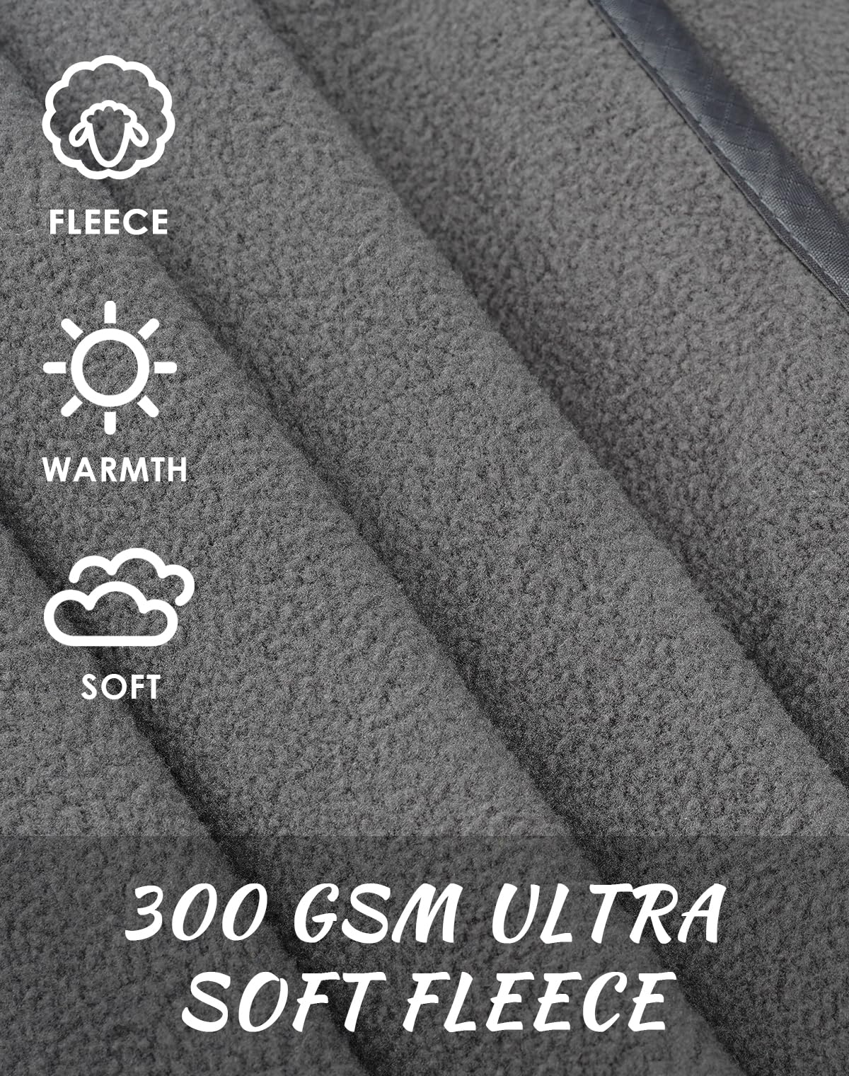 Hooded Fleece Windproof & Waterproof Blanket